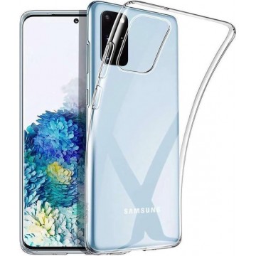 EmpX.nl Samsung Galaxy S20 Plus TPU Transparant Siliconen Back cover
