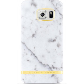 Richmond & Finch Marble Glossy Case Samsung Galaxy S7 - White