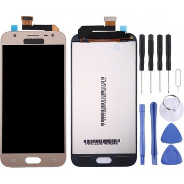 Let op type!! TFT Material LCD Screen and Digitizer Full Assembly for Galaxy J3 (2017)  J330F/DS  J330G/DS(Gold)