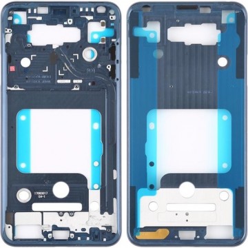 Front Behuizing LCD Frame Bezel Plate voor LG V30 / VS996 / LS998U / H933 / LS998U / H930 (Blauw)
