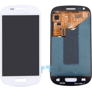 Let op type!! Original LCD Display + Touch Panel for Galaxy SIII mini / i8190(White)