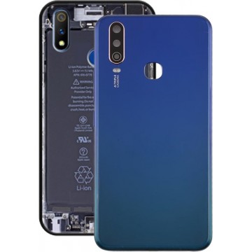 Batterij achterkant met cameralens voor Vivo Y3 (blauw)