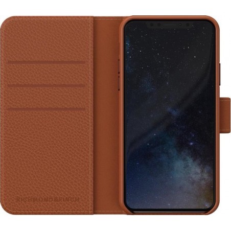 Richmond & Finch Wallet for iPhone XS Max brown