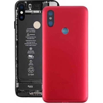 Achterkant voor Xiaomi Mi 6X / A2 (rood)