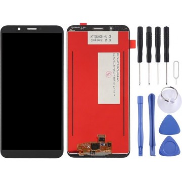 Let op type!! LCD Screen and Digitizer Full Assembly for Huawei Honor Play 7C / Honor 7C / Enjoy 8(Black)