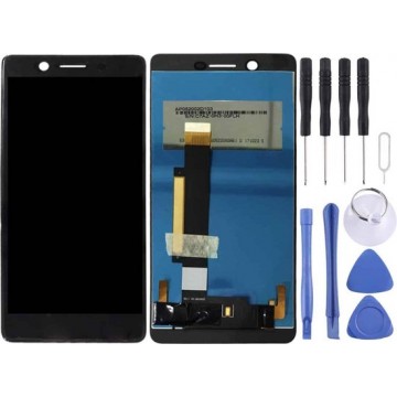 Let op type!! LCD Screen and Digitizer Full Assembly for Nokia 7 (Black)