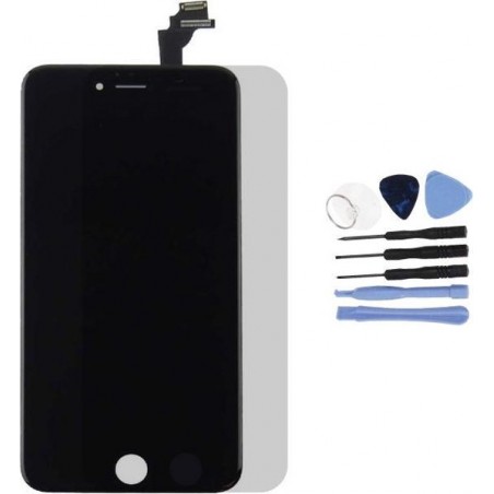 Voor Apple iPhone 6S Plus - AA+ LCD scherm Zwart + Tools & Screenguard