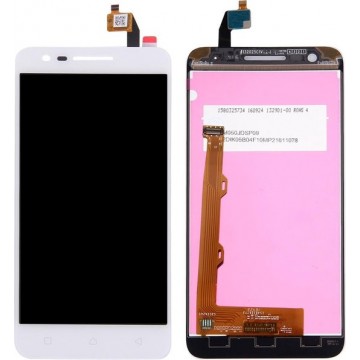 Let op type!! LCD Screen and Digitizer Full Assembly for Lenovo C2 / K10a40(White)