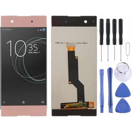 Lcd-scherm en Digitizer Full Assembly voor Sony Xperia XA1 (Rose Gold)