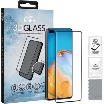 Eiger 3D Glass Tempered Glass voor Huawei P40 - Zwart