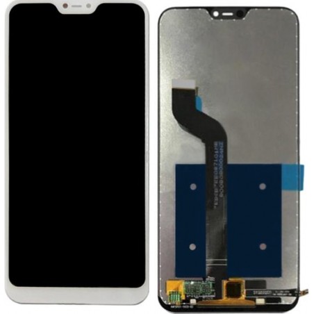 Let op type!! LCD-scherm en digitizer volledige assemblage voor Xiaomi Redmi 6 Pro (MI a2 Lite) (wit)