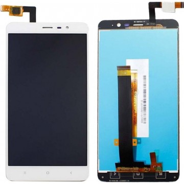 Let op type!! LCD Screen and Digitizer Full Assembly for Xiaomi Redmi Note 3 (White)