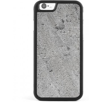 iPhone 6/6S Silver Stone Cover - leisteen - zilver