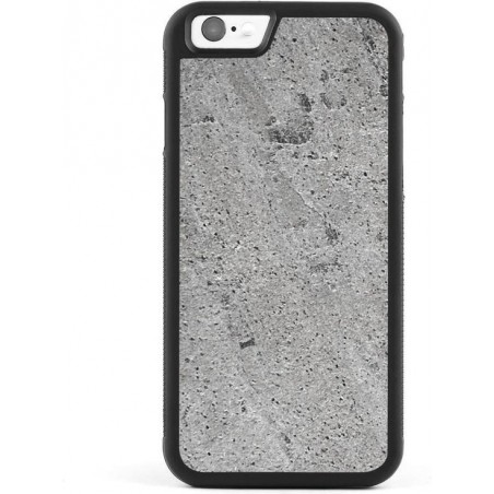 iPhone 6/6S Silver Stone Cover - leisteen - zilver