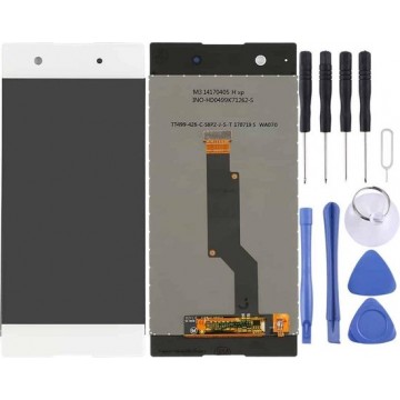 Let op type!! LCD Screen and Digitizer Full Assembly for Sony Xperia XA1 (White)