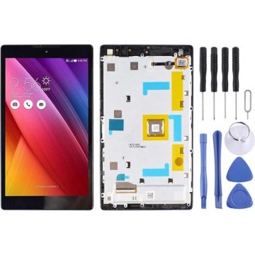 Let op type!! LCD Screen and Digitizer Full Assembly with Frame for ASUS ZenPad C 7.0 Z170MG(Black)