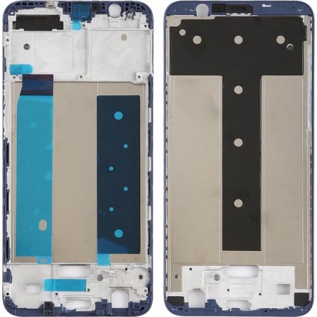 Let op type!! Front behuizing LCD-frame bezel voor Huawei Honor weergave 10/V10 (wit)