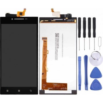 Let op type!! LCD Screen and Digitizer Full Assembly for Lenovo P70 / P70-t / P70t / P70-A / P70A(Black)