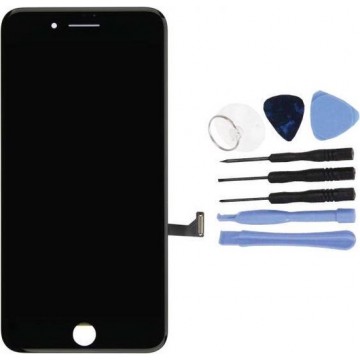 Voor Apple iPhone 7 Plus - Volledig Scherm (Touchscreen + LCD) - A+ Kwaliteit - Zwart & Tools