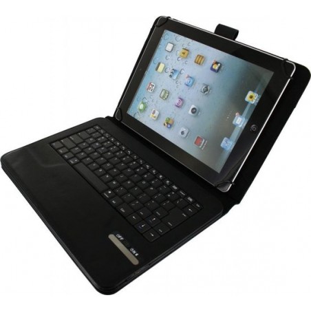 Xccess Detachable Bluetooth Keyboard Stand Case Universal 9"/10" Black