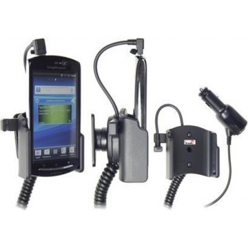Brodit Actieve Draaibare Houder met Laadkabel voor de Sony Ericsson Xperia Neo
