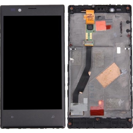 LCD-scherm + aanrakingspaneel met Frame vervanging voor Nokia Lumia 720(Black)