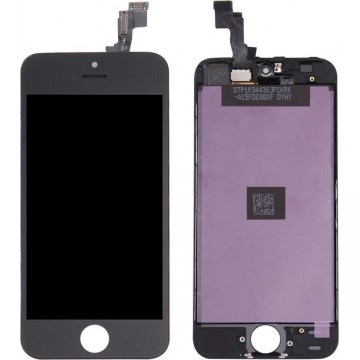 Let op type!! iPartsBuy 3 in 1 for iPhone 5S (LCD +  Frame + Touch Pad) Digitizer Assembly (Black)