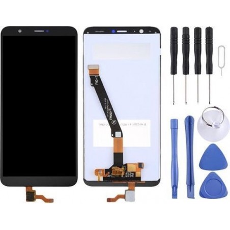 Lcd-scherm en Digitizer Full Assembly voor Huawei P Smart (Enjoy 7S) (zwart)