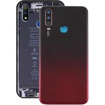 Batterij achterkant met cameralens voor Vivo Y3 (rood)