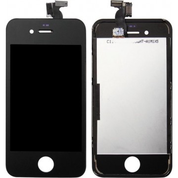 Let op type!! Digitizer Assembly (LCD + Frame + Touch Pad) for iPhone 4(Black)