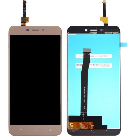 Let op type!! Xiaomi Redmi 4X LCD Screen and Digitizer Full Assembly(Gold)