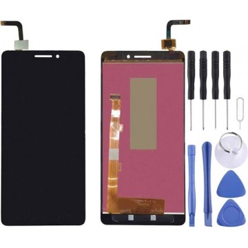 Let op type!! LCD Screen and Digitizer Full Assembly for Lenovo VIBE P1M / P1ma40 / P1mc50 TD-LTE(Black)