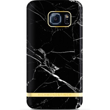 Richmond & Finch Marble Glossy Case Samsung Galaxy S7 edge - Black