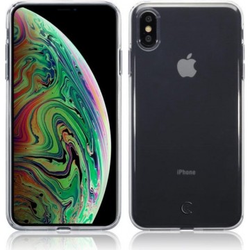 Apple iPhone XS Max hoesje, gel case, doorzichtig - Telefoonhoesje geschikt voor: Apple iPhone Xs Max