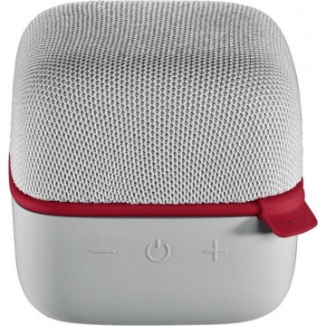 Hama Mobiele Bluetooth®-luidspreker Cube Grijs/rood