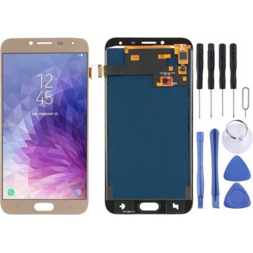 Let op type!! LCD Screen and Digitizer Full Assembly (TFT Material) for Galaxy J4  J400F/DS  J400G/DS(Black)