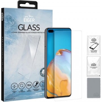 Eiger 3D Glass Tempered Glass voor Huawei P40 - Transparant