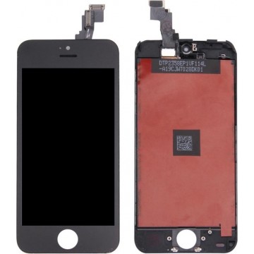 Let op type!! LCD Screen and Digitizer Full Assembly with Frame for iPhone 5C(Black)