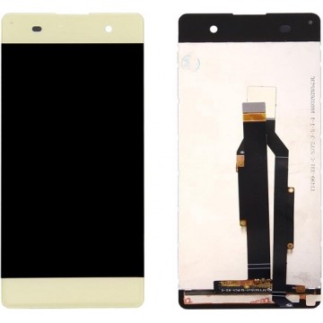 Let op type!! LCD Screen and Digitizer Full Assembly for Sony Xperia XA (Lime Gold)