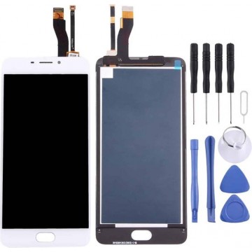 Let op type!! For Meizu M5 Note / Meilan Note 5 LCD Screen and Digitizer Full Assembly(White)