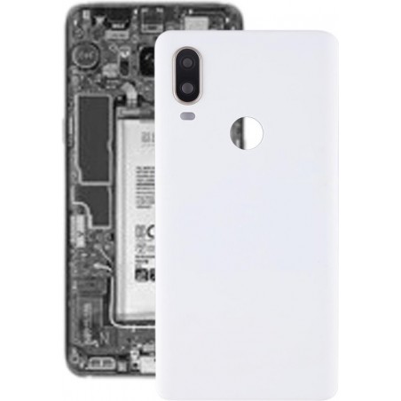 Let op type!! Battery Back Cover with Camera Lens for BQ Aquaris X2(White)