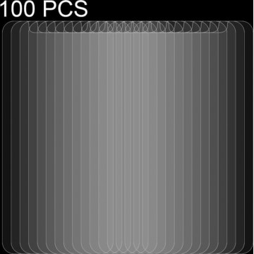 Let op type!! 100 stuks 0.1 mm HD rechte rand PET Screen Protector voor iPhone XS Max  geen retail pakket