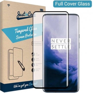 OnePlus 7 Pro Full Cover Tempered Glass - Zwart (2Pack)