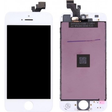 Let op type!! LCD Screen and Digitizer Full Assembly with Frame for iPhone 5(White)