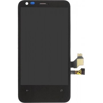 Let op type!! LCD Display + Touch Panel with Frame  for Nokia Lumia 620(Black)