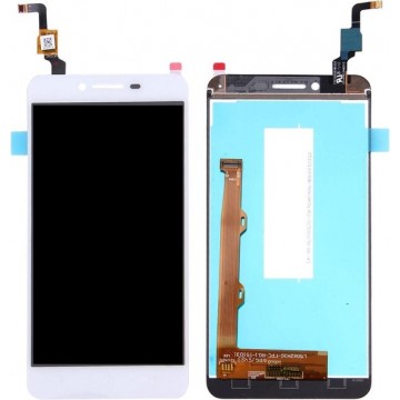 Let op type!! LCD Screen and Digitizer Full Assembly for Lenovo VIBE K5 / A6020A40 (White)