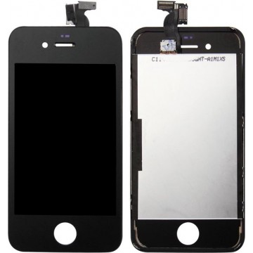 Let op type!! Digitizer Assembly (Original LCD + Frame + Touch Pad) for iPhone 4S (Black)