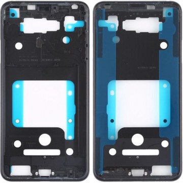 Front Behuizing LCD Frame Bezel Plate voor LG V30 / VS996 / LS998U / H933 / LS998U / H930 (Zwart)