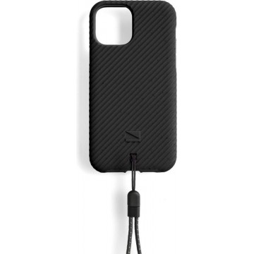 Lander Vise case voor iPhone 12 Pro Max - met polskoord - Black