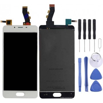 Let op type!! For Meizu U10 LCD Screen and Digitizer Full Assembly(White)